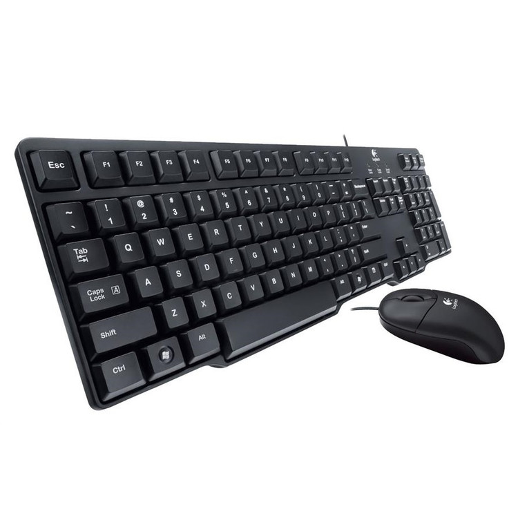 کیبورد و ماوس لاجیتک مدل MK100