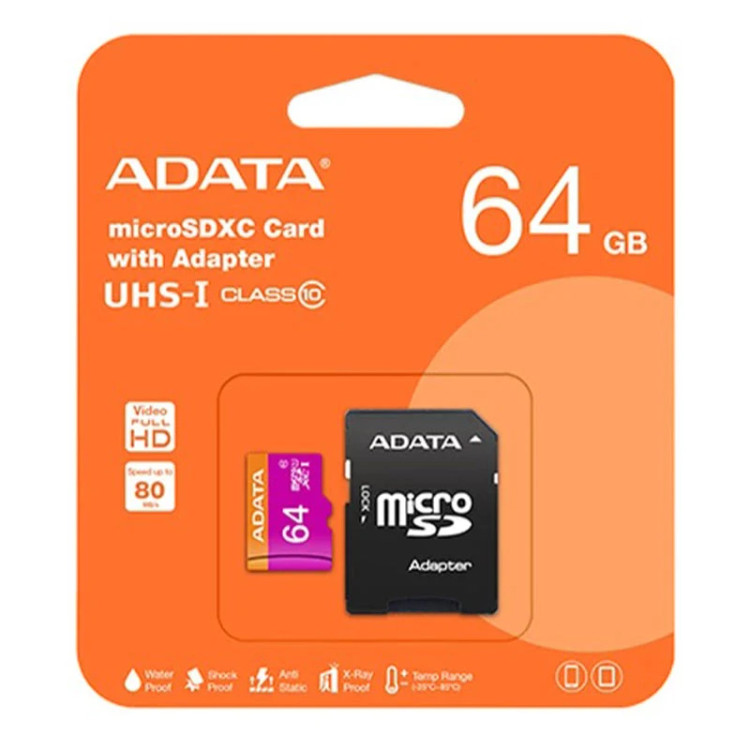 MICRO SD 64GB ADATA