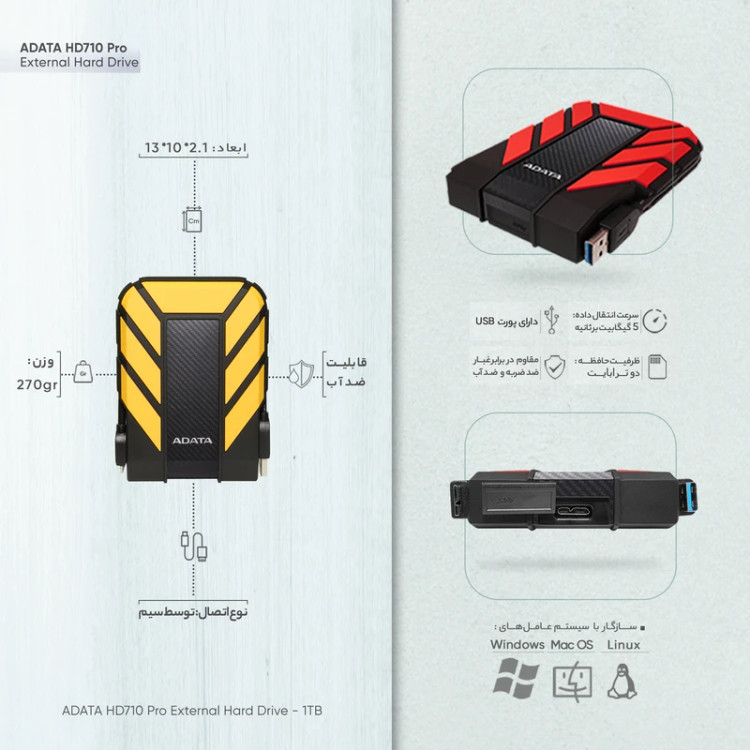 ADATA HD 710 2TB