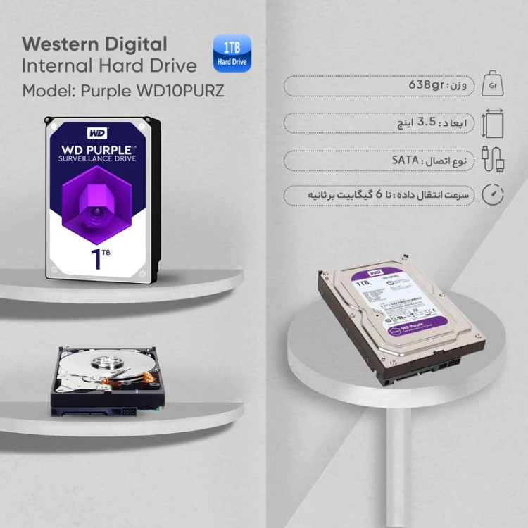 Purple WD10PURZ 1TB