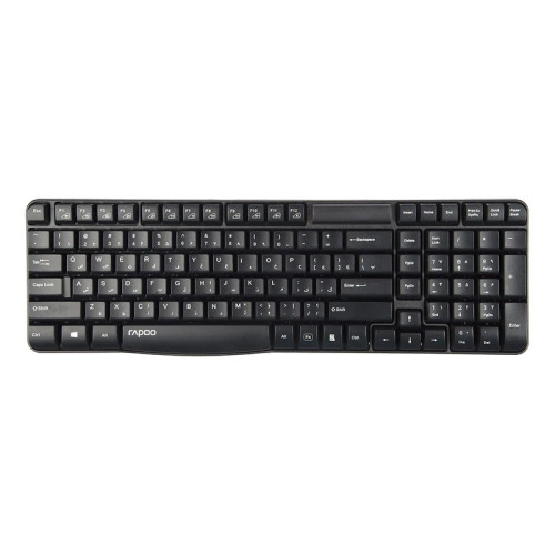 Rapoo E1050 Wireless Keyboard With Persian Letters..