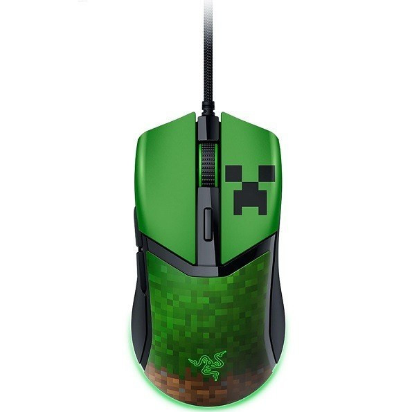 ماوس گیمینگ با سیم ریزر مدل Cobra Minecraft