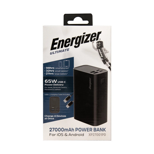 پاوربانک 27000mAh انرجایزر مدل XP27001PD