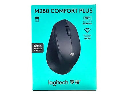 ماوس بی سیم لاجیتک مدل M280 COMFORT PLUS